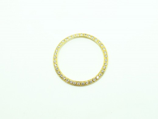 18K YG BOY DIA WATCH BEZEL
