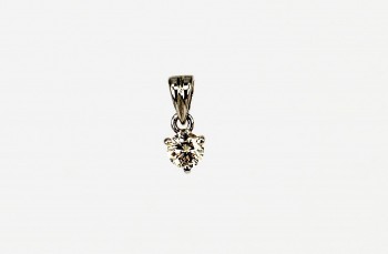 18K WG Diamond  Pendant