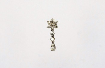 *#18K WG Diamond  Pendant