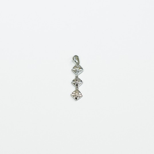 18K WG DIAMOND PENDANT