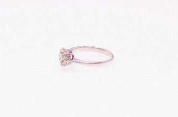 18K WG Diamond Ring