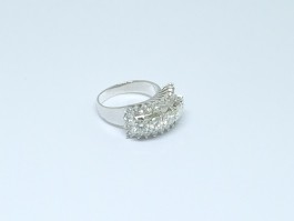 9K WG Diamond Ring