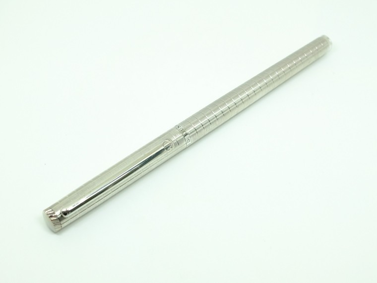 *#ALFRED DUNHILL BALL POINT PEN WITH BOX & CARD