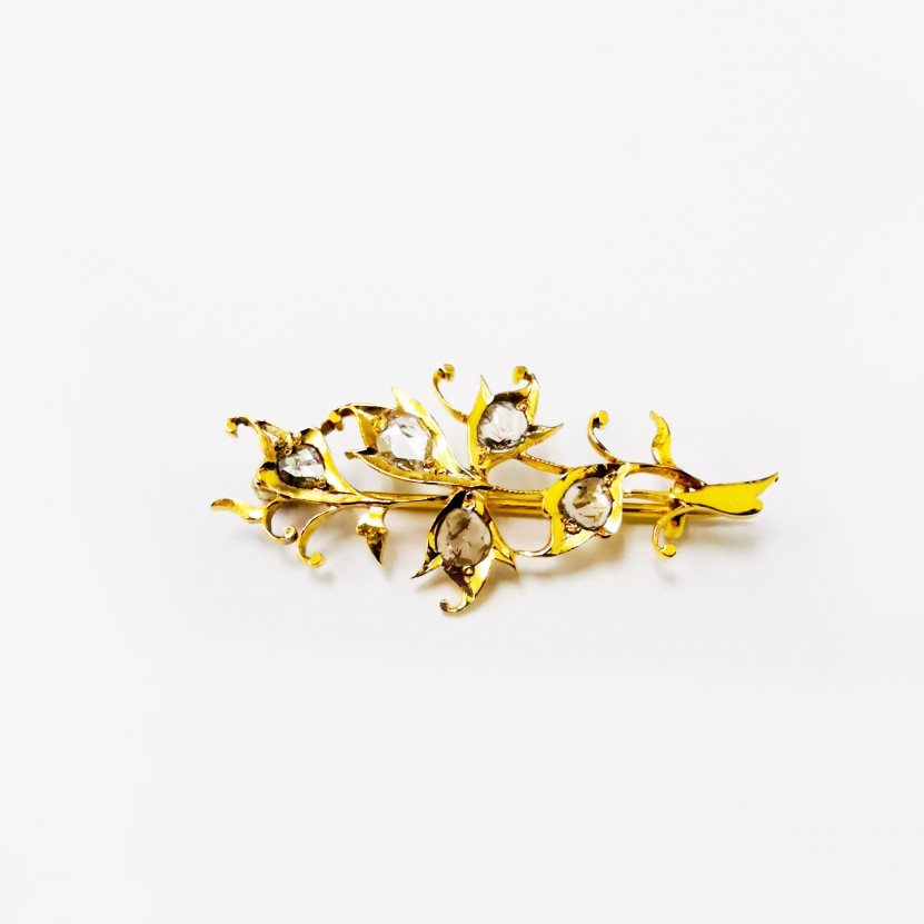 9K YG INTAN PIN