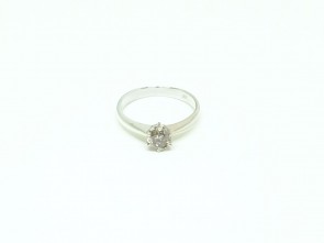 18K WG DIA RING