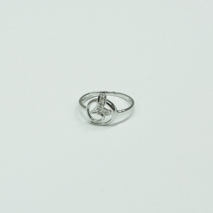 18K WG DIA RING