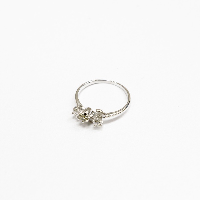 18K WG DIA RING