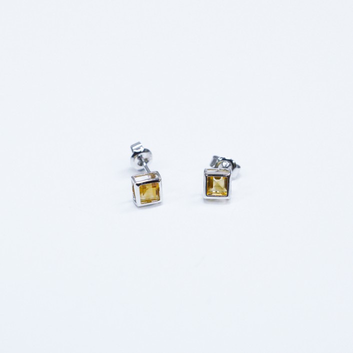 18K WG GEMS EARSTUD