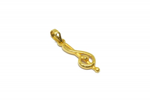 916 Music Symbols Pendant